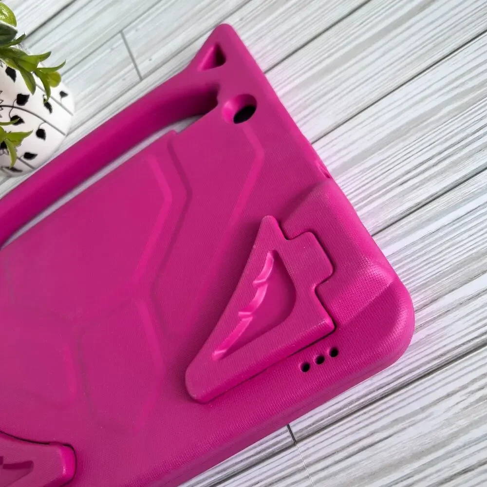Shreborn Fire HD 10 Pink Cat Ear Tablet Carrying Case Kid Proof 11 Generation